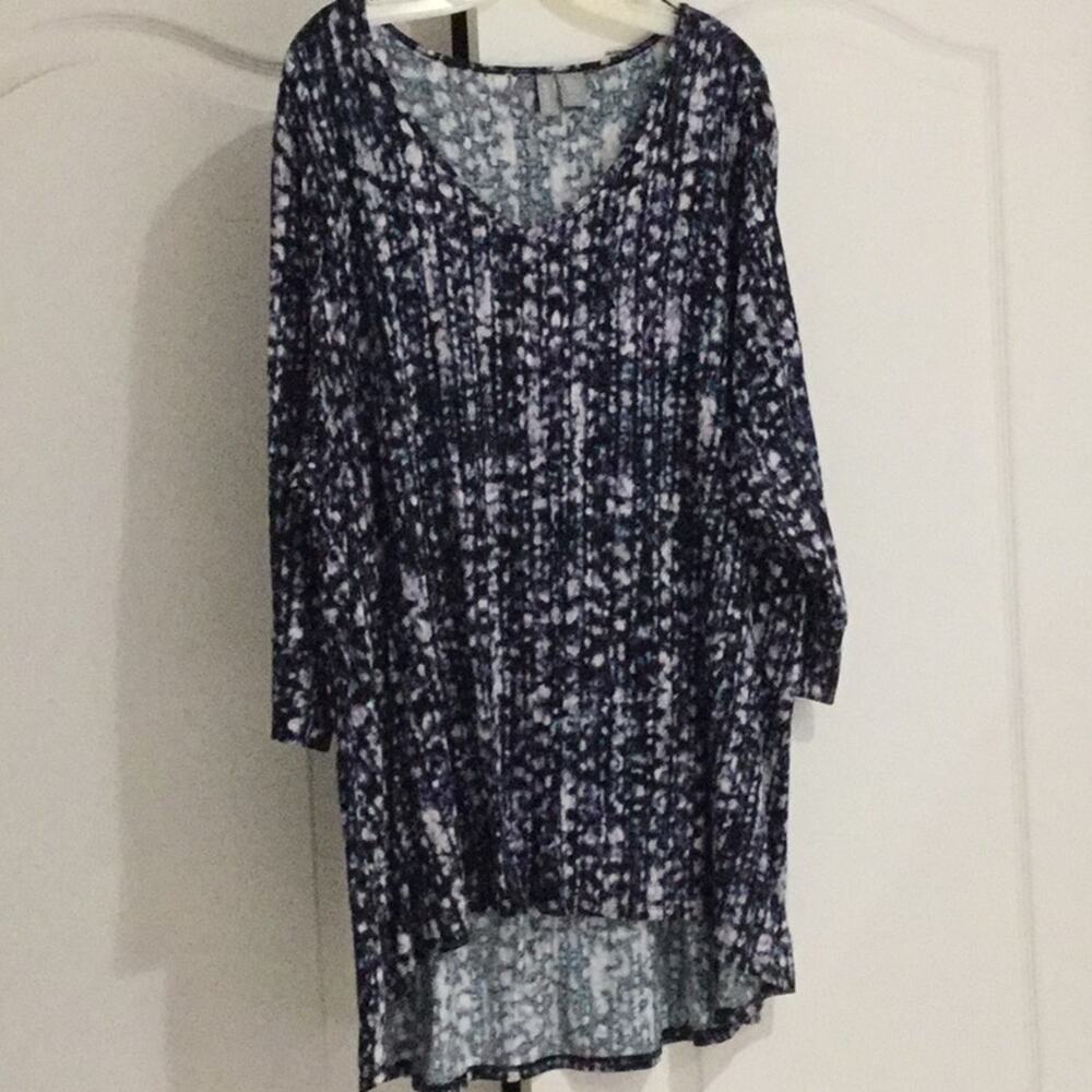 Kenar 3x hi low hemline stretch-top worn once